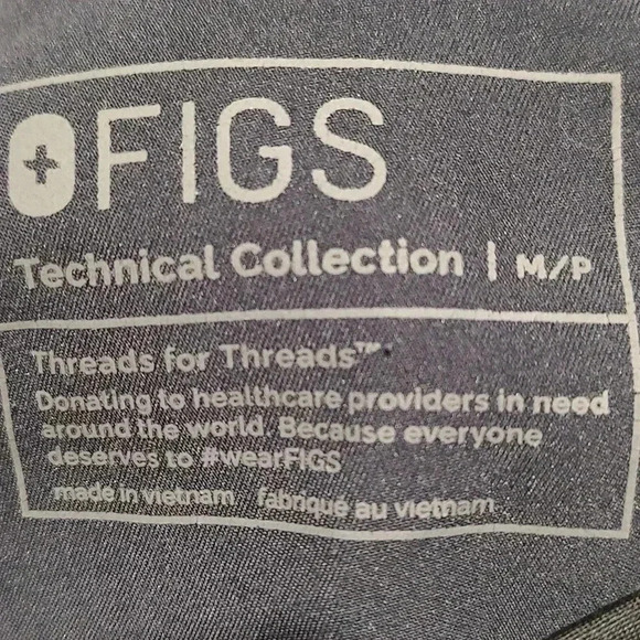 Figs women's scrub set graphite - Picture 11 of 12